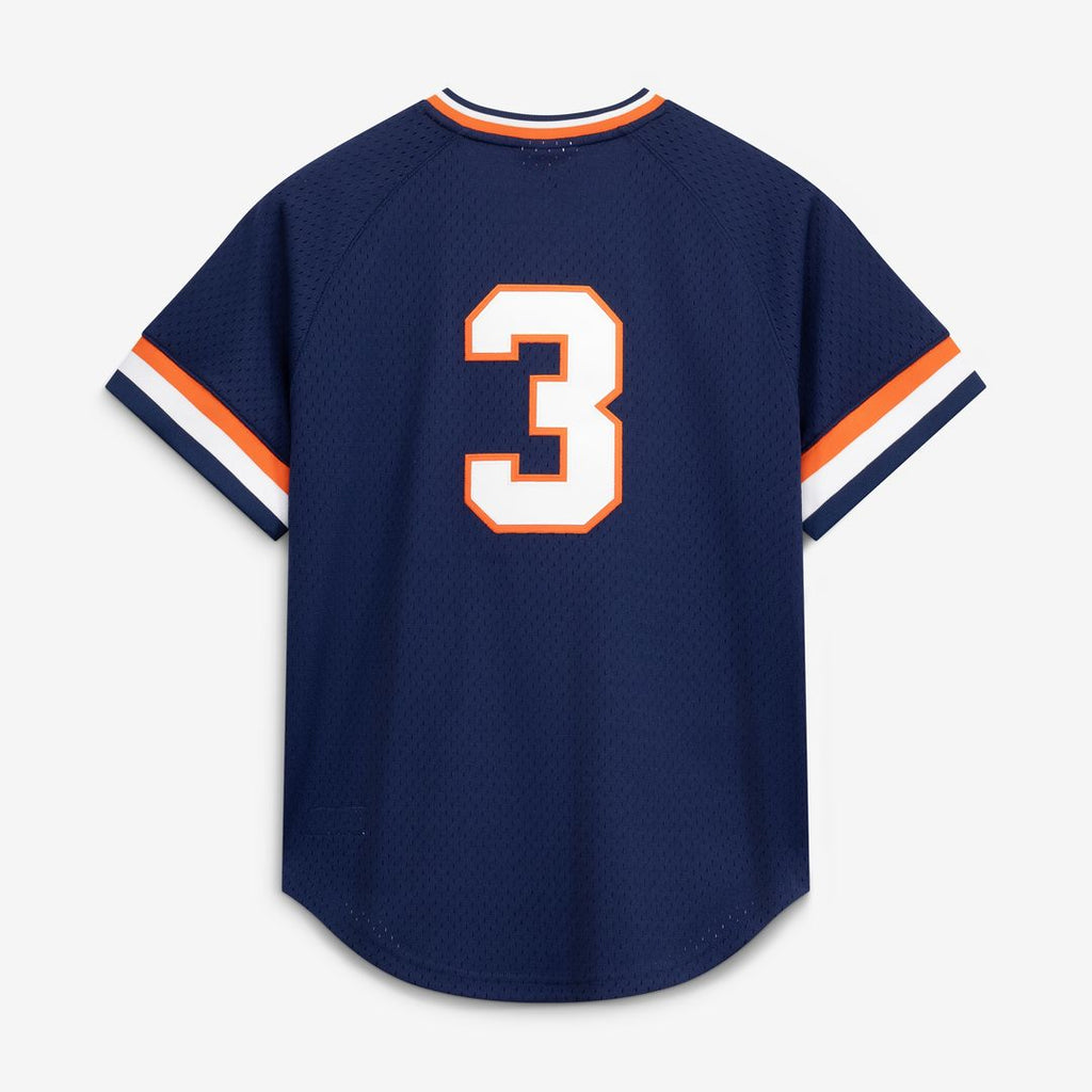 Alan Trammell Detroit Tigers Mitchell & Ness Authentic Batting Practice Jersey - Navy Official MLB Team Apparel Baseball Fan Gear