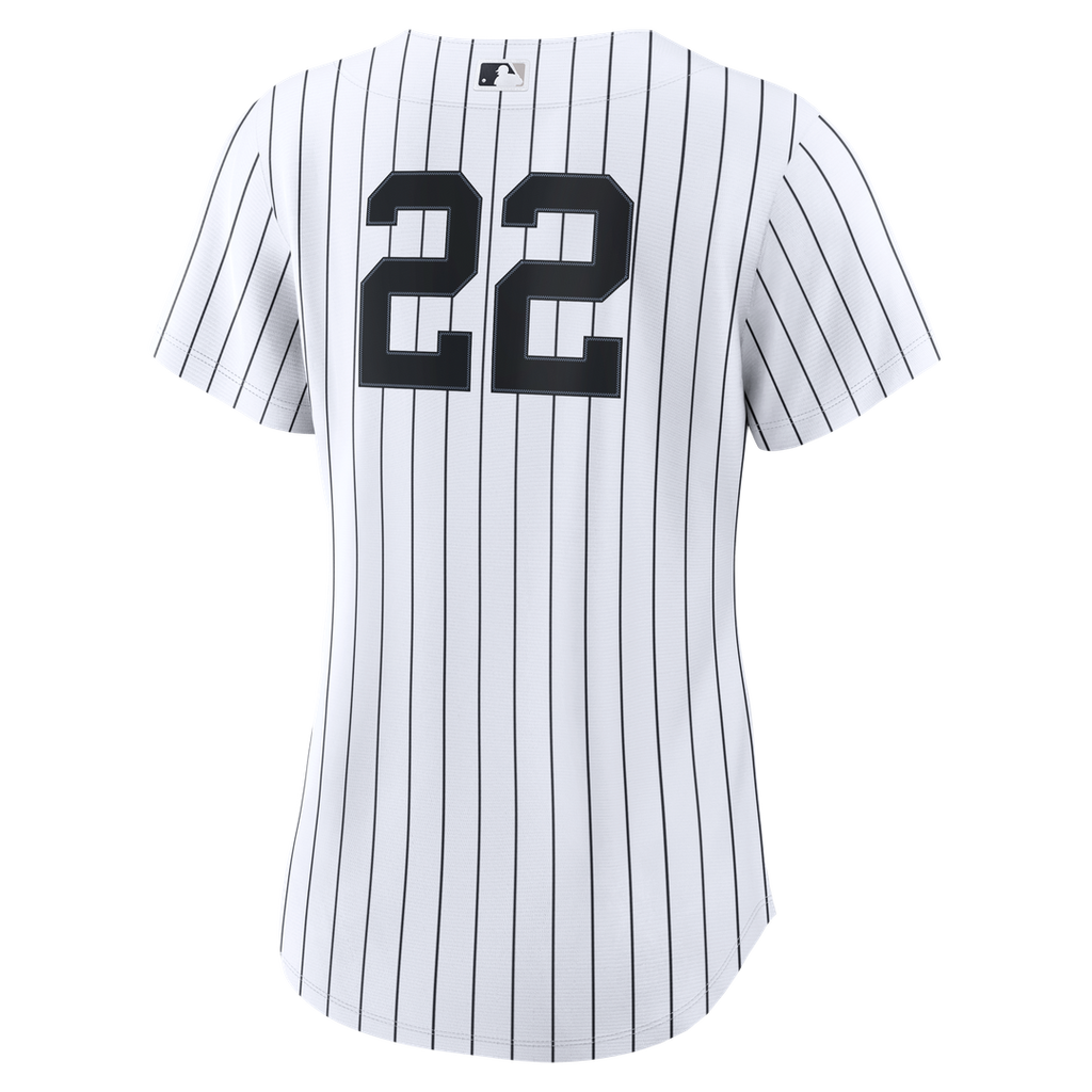 Ben Rice New York Yankees Nike Women's Home Replica Jersey - White Official MLB Team Apparel Baseball Fan Gear