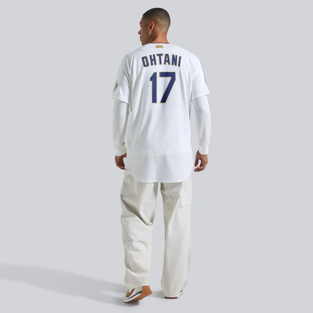 Shohei Ohtani Los Angeles Dodgers Nike 2026 Gold Collection Authentic Jersey - White Official MLB Team Apparel Baseball Fan Gear