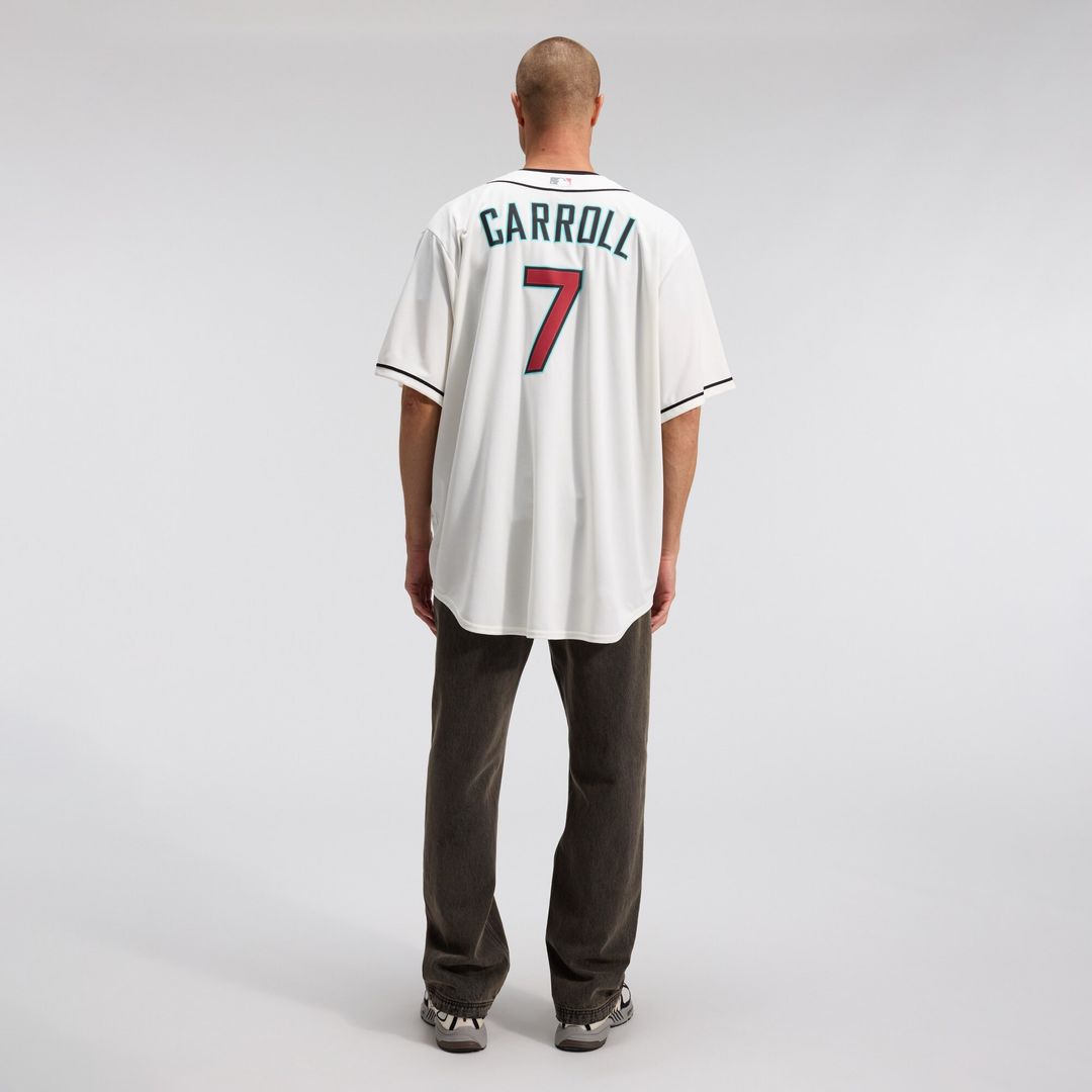 Corbin Carroll Arizona Diamondbacks Nike Home Replica Jersey - Cream Official MLB Team Apparel Baseball Fan Gear
