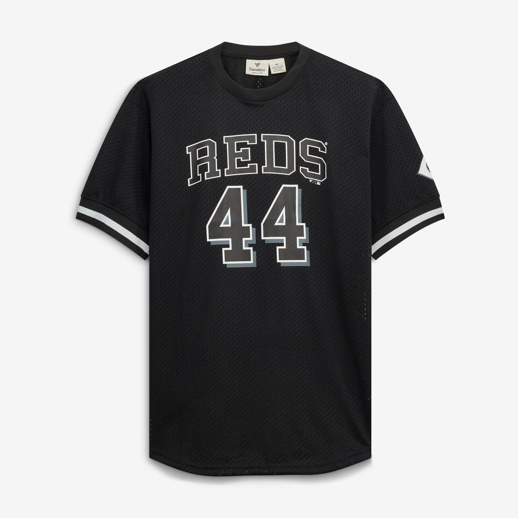 Elly De La Cruz Cincinnati Reds Fanatics Big & Tall Heavyweight Mesh Jersey - Black/White Official MLB Team Apparel Baseball Fan Gear