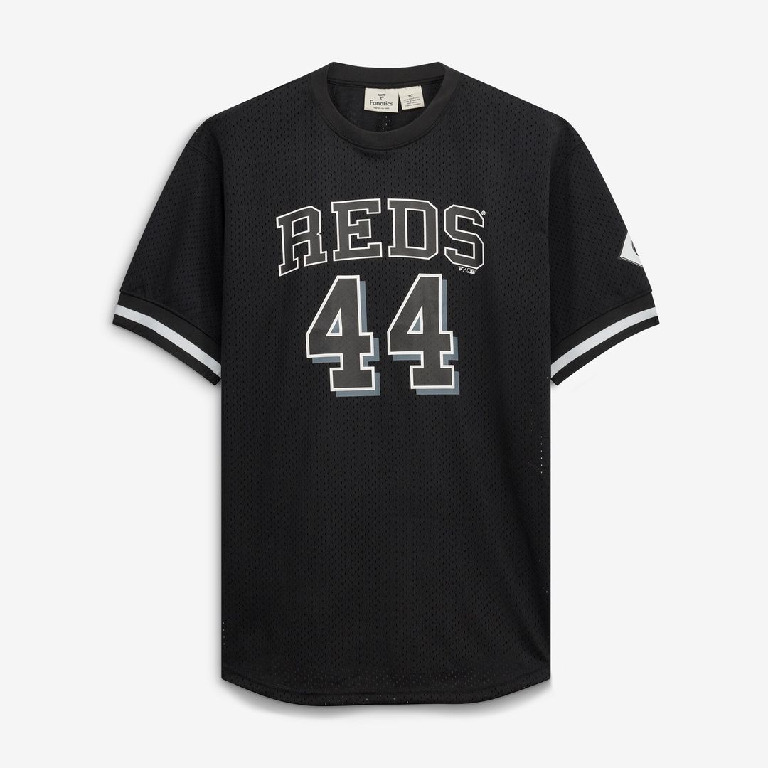 Elly De La Cruz Cincinnati Reds Fanatics Big & Tall Heavyweight Mesh Jersey - Black/White Official MLB Team Apparel Baseball Fan Gear