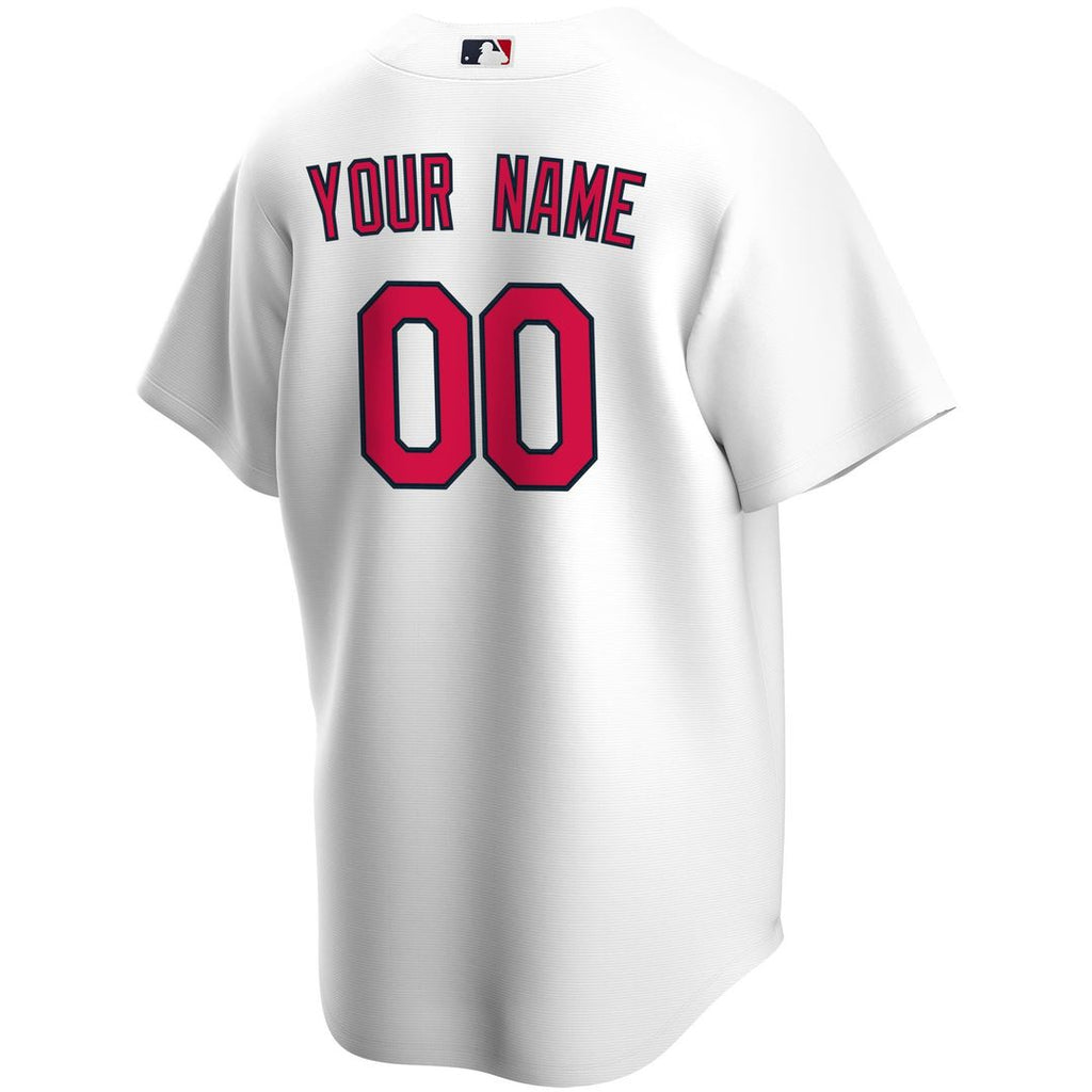 St. Louis Cardinals Nike Home Replica Custom Jersey - White Official MLB Team Apparel Baseball Fan Gear