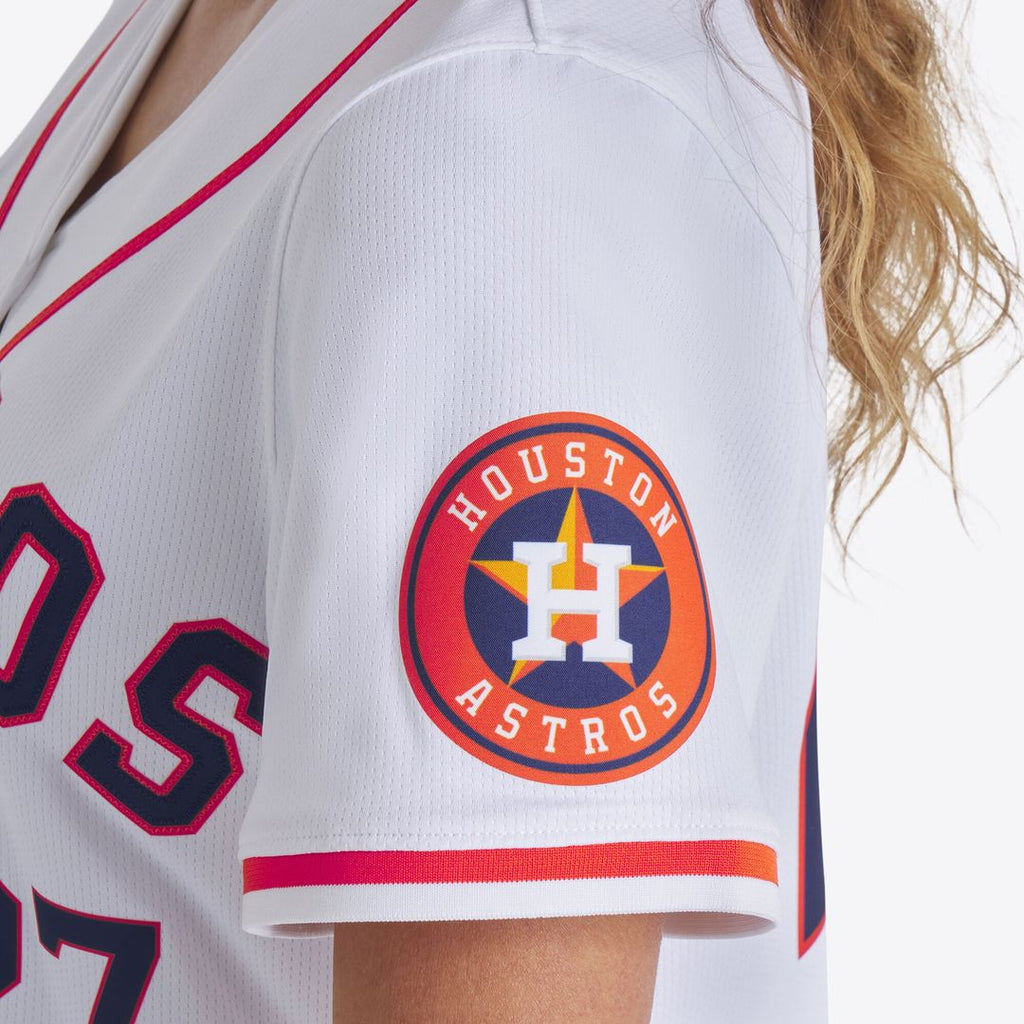 Jose Altuve Houston Astros Nike Women's Home Limited Player Jersey - White Official MLB Team Apparel Baseball Fan Gear
