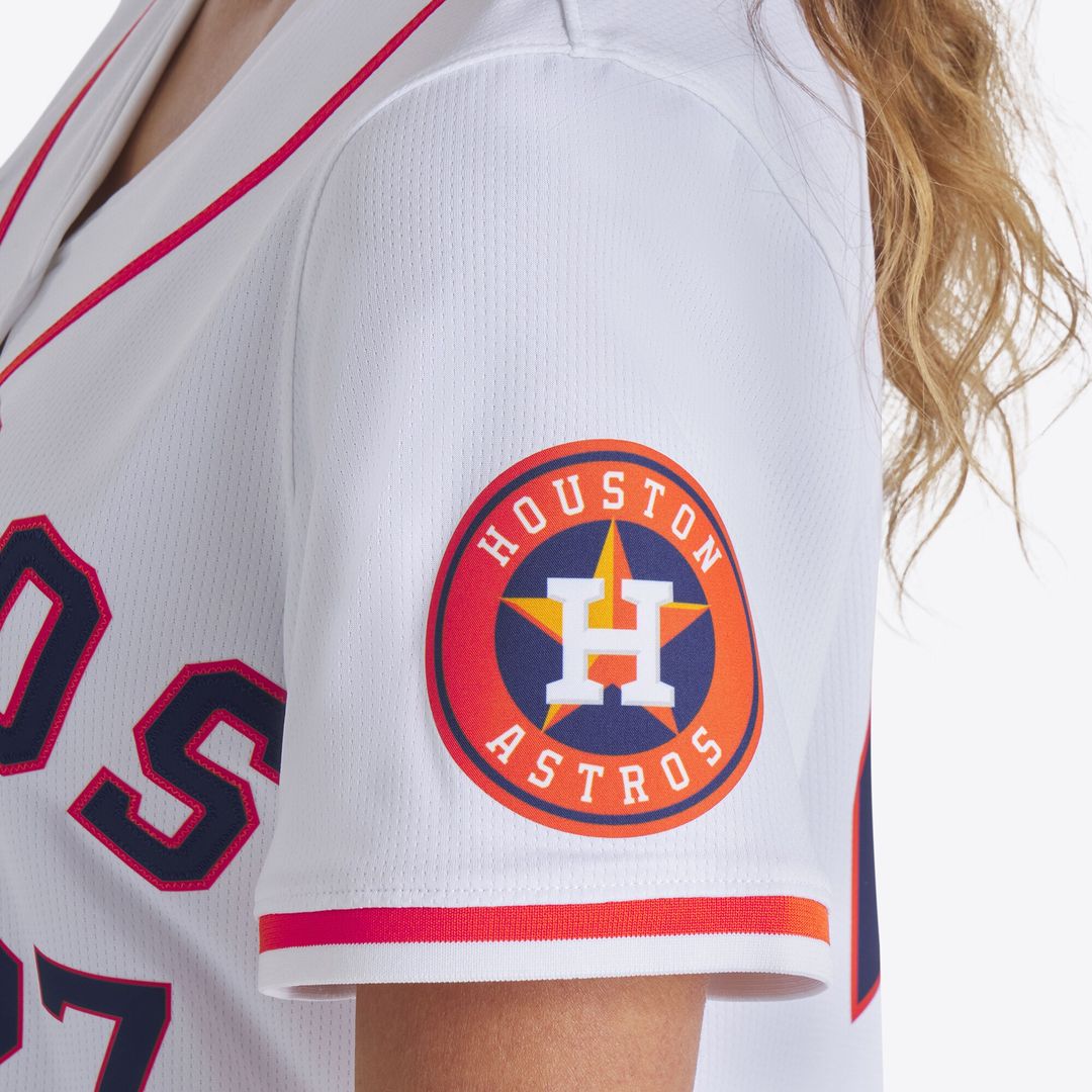 Jose Altuve Houston Astros Nike Women's Home Limited Player Jersey - White Official MLB Team Apparel Baseball Fan Gear