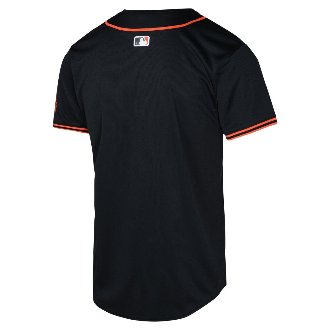 San Francisco Giants Nike Youth Alternate Limited Jersey - Black Official MLB Team Apparel Baseball Fan Gear