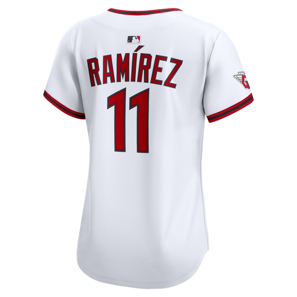 José Ramírez Cleveland Guardians Nike Women's Home Limited Player Jersey - White Official MLB Team Apparel Baseball Fan Gear