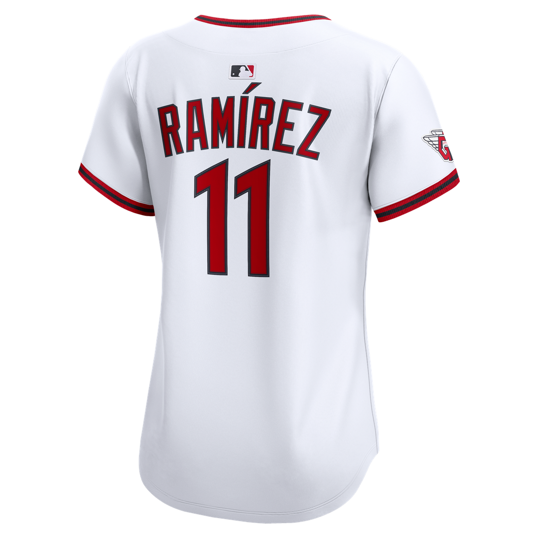 José Ramírez Cleveland Guardians Nike Women's Home Limited Player Jersey - White Official MLB Team Apparel Baseball Fan Gear