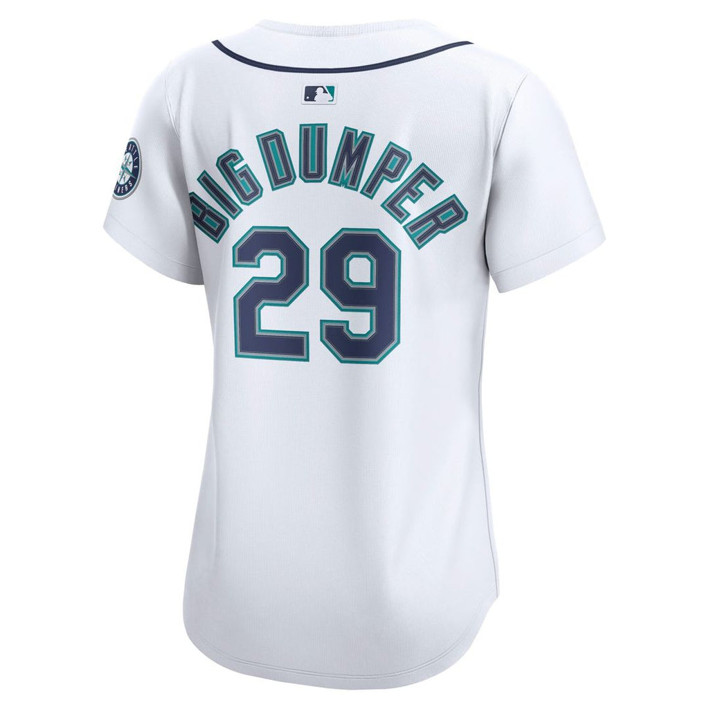 Cal Raleigh Seattle Mariners Nike Women's Home Limited Player Jersey - White Official MLB Team Apparel Baseball Fan Gear