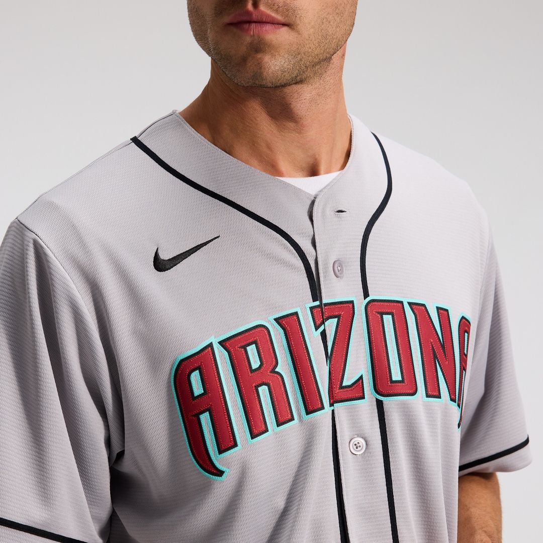 Corbin Carroll Arizona Diamondbacks Nike Road Replica Jersey - Gray Official MLB Team Apparel Baseball Fan Gear