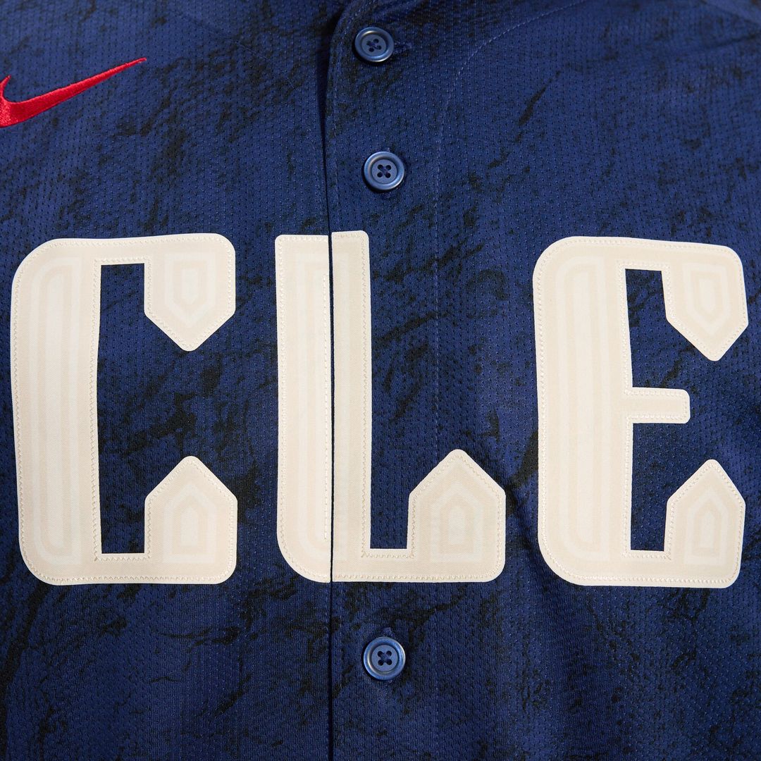 Cleveland Guardians Nike City Connect Limited Jersey - Navy Official MLB Team Apparel Baseball Fan Gear