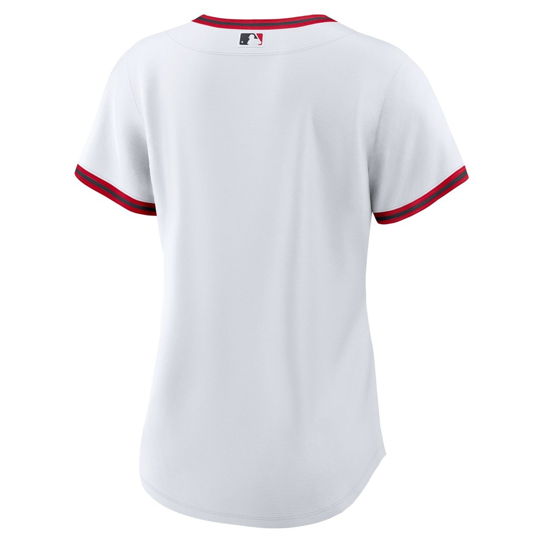 Cleveland Guardians Nike Women's Home Replica 2.0 Jersey - White Official MLB Team Apparel Baseball Fan Gear