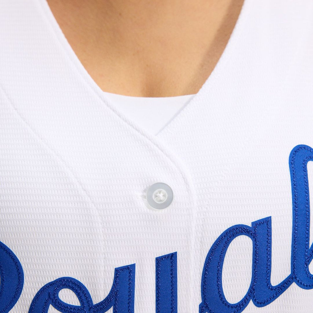 Kansas City Royals Nike Women's Home Replica Team Jersey - White Official MLB Team Apparel Baseball Fan Gear