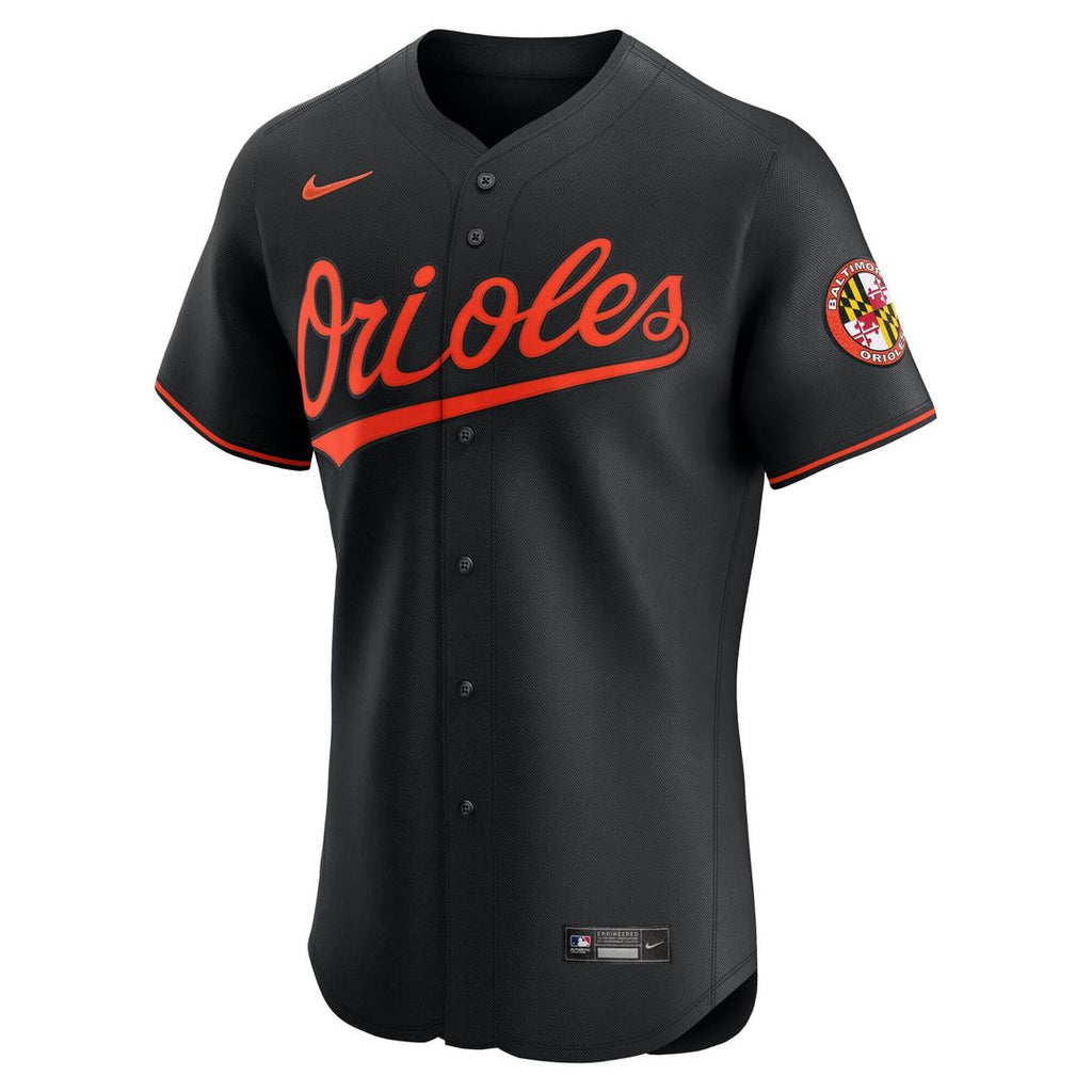 Baltimore Orioles Nike Alternate Elite Jersey - Black Official MLB Team Apparel Baseball Fan Gear