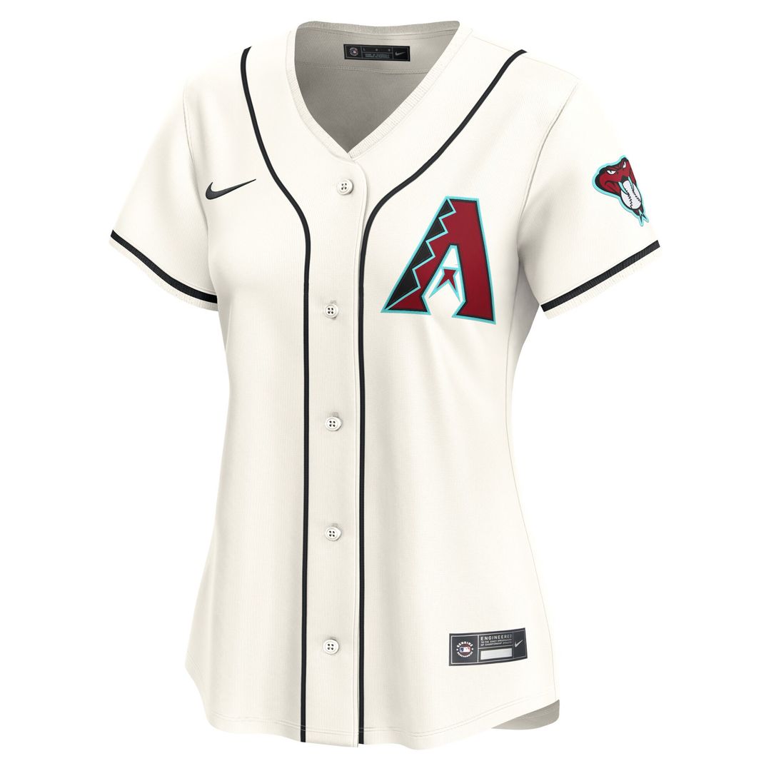 Corbin Carroll Arizona Diamondbacks Nike Women's Home Limited Player Jersey – White Official MLB Team Apparel Baseball Fan Gear