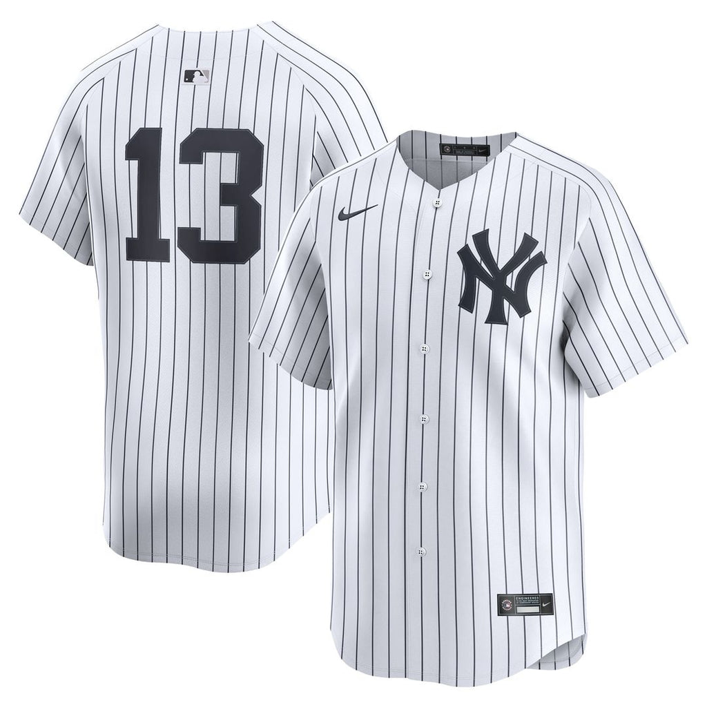 Jazz Chisholm Jr. New York Yankees Nike Home Limited Player Jersey - White Official MLB Team Apparel Baseball Fan Gear