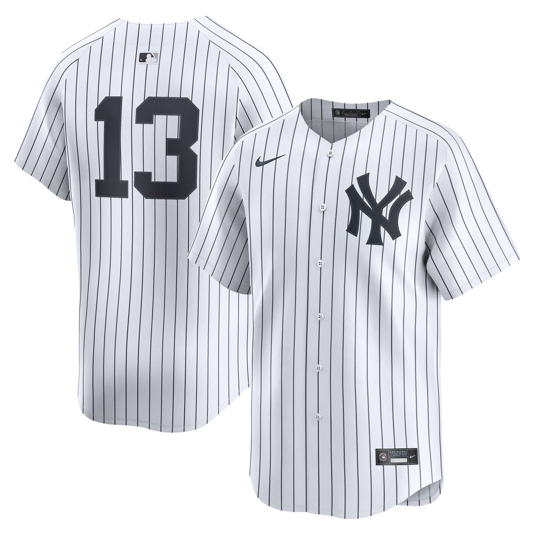Jazz Chisholm Jr. New York Yankees Nike Home Limited Player Jersey - White Official MLB Team Apparel Baseball Fan Gear