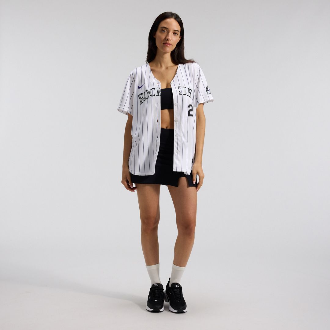 Kris Bryant Colorado Rockies Nike Women's Home Limited Player Jersey - White Official MLB Team Apparel Baseball Fan Gear