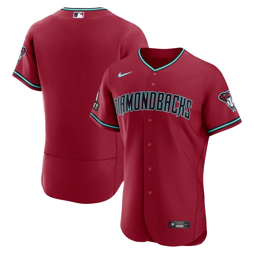 Arizona Diamondbacks Nike Alternate Authentic Jersey - Black Official MLB Team Apparel Baseball Fan Gear
