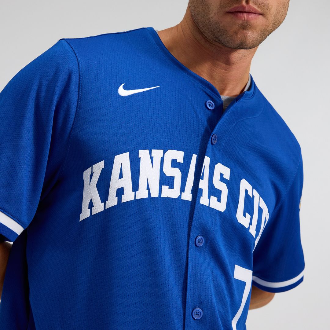 Bobby Witt Jr. Kansas City Royals Nike Alternate 2 Limited Player Jersey - Royal Official MLB Team Apparel Baseball Fan Gear