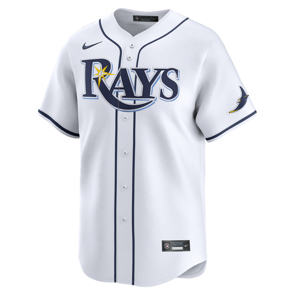 Yandy Diaz Tampa Bay Rays Nike Home Limited Player Jersey - White Official MLB Team Apparel Baseball Fan Gear