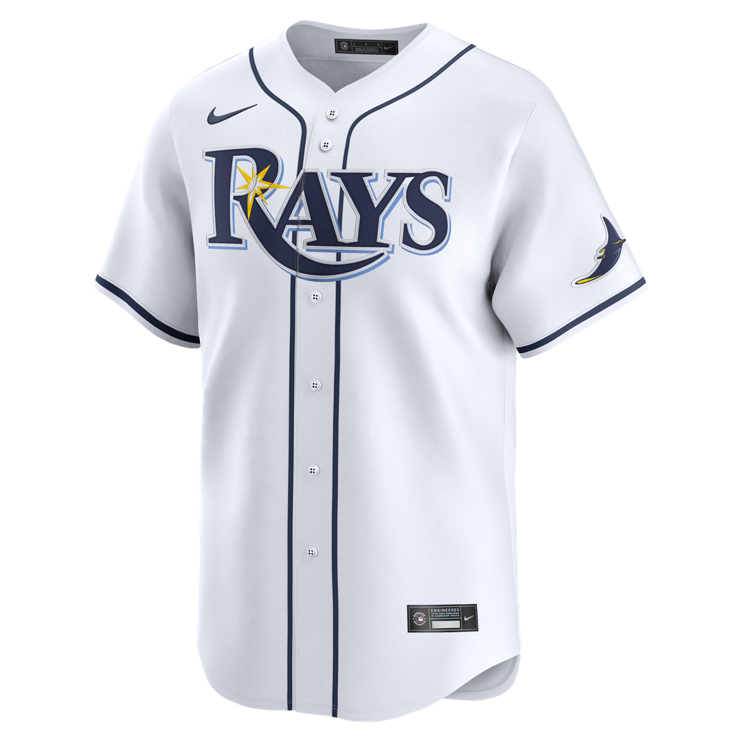 Yandy Diaz Tampa Bay Rays Nike Home Limited Player Jersey - White Official MLB Team Apparel Baseball Fan Gear