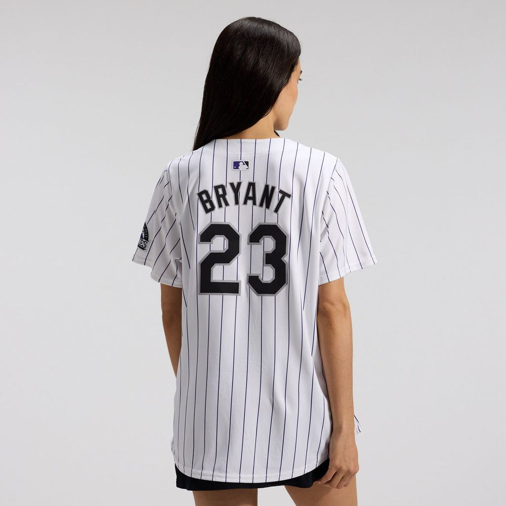 Kris Bryant Colorado Rockies Nike Women's Home Limited Player Jersey - White Official MLB Team Apparel Baseball Fan Gear
