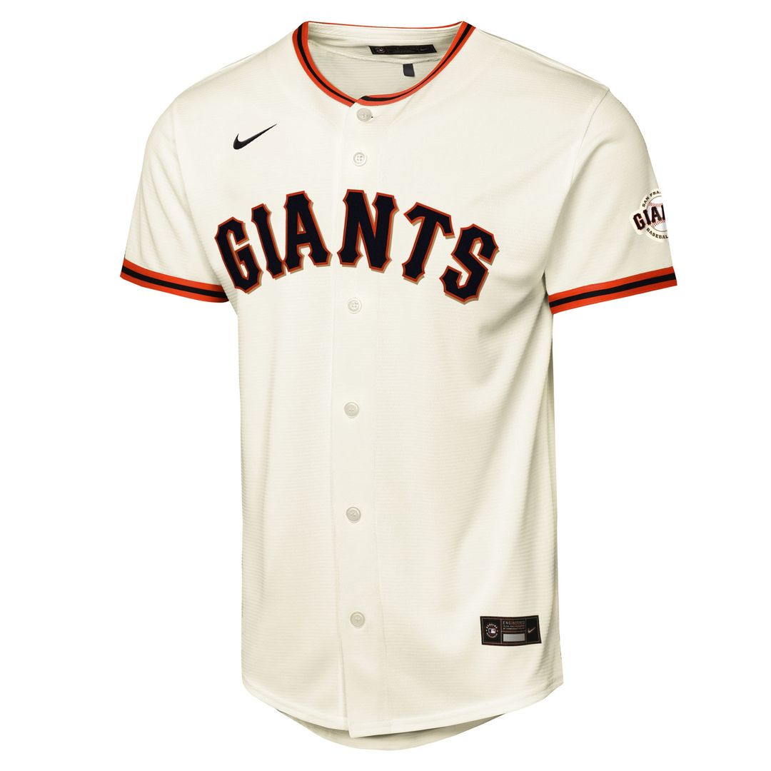 San Francisco Giants Nike Youth Home Stadium Jersey - Cream Official MLB Team Apparel Baseball Fan Gear