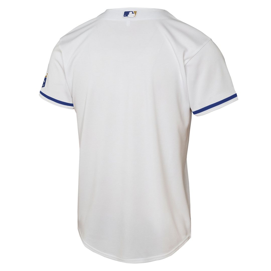 Kansas City Royals Nike Youth Home Stadium Jersey - White Official MLB Team Apparel Baseball Fan Gear