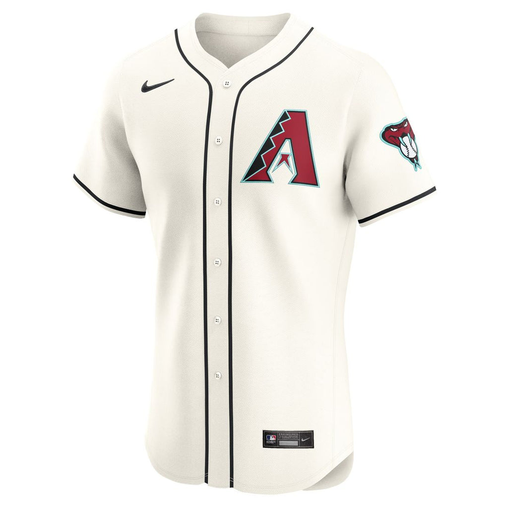 Arizona Diamondbacks Nike Elite Jersey - Cream Official MLB Team Apparel Baseball Fan Gear