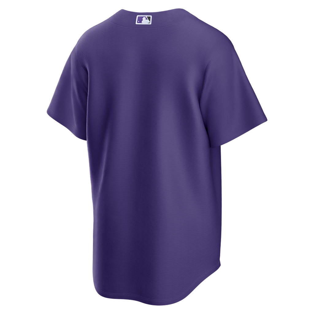 Colorado Rockies Nike Alternate Replica Jersey - Purple Official MLB Team Apparel Baseball Fan Gear