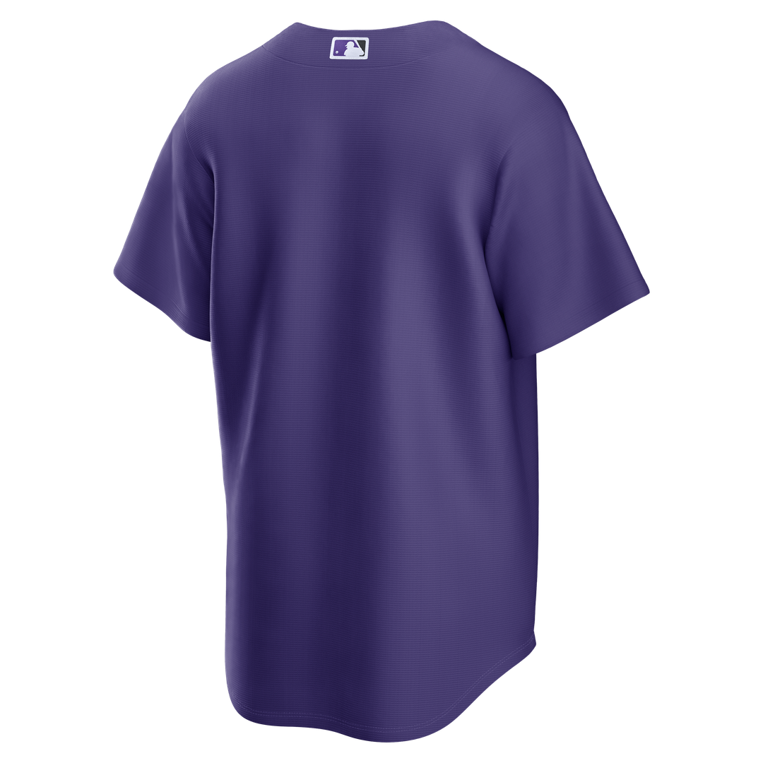 Colorado Rockies Nike Alternate Replica Jersey - Purple Official MLB Team Apparel Baseball Fan Gear