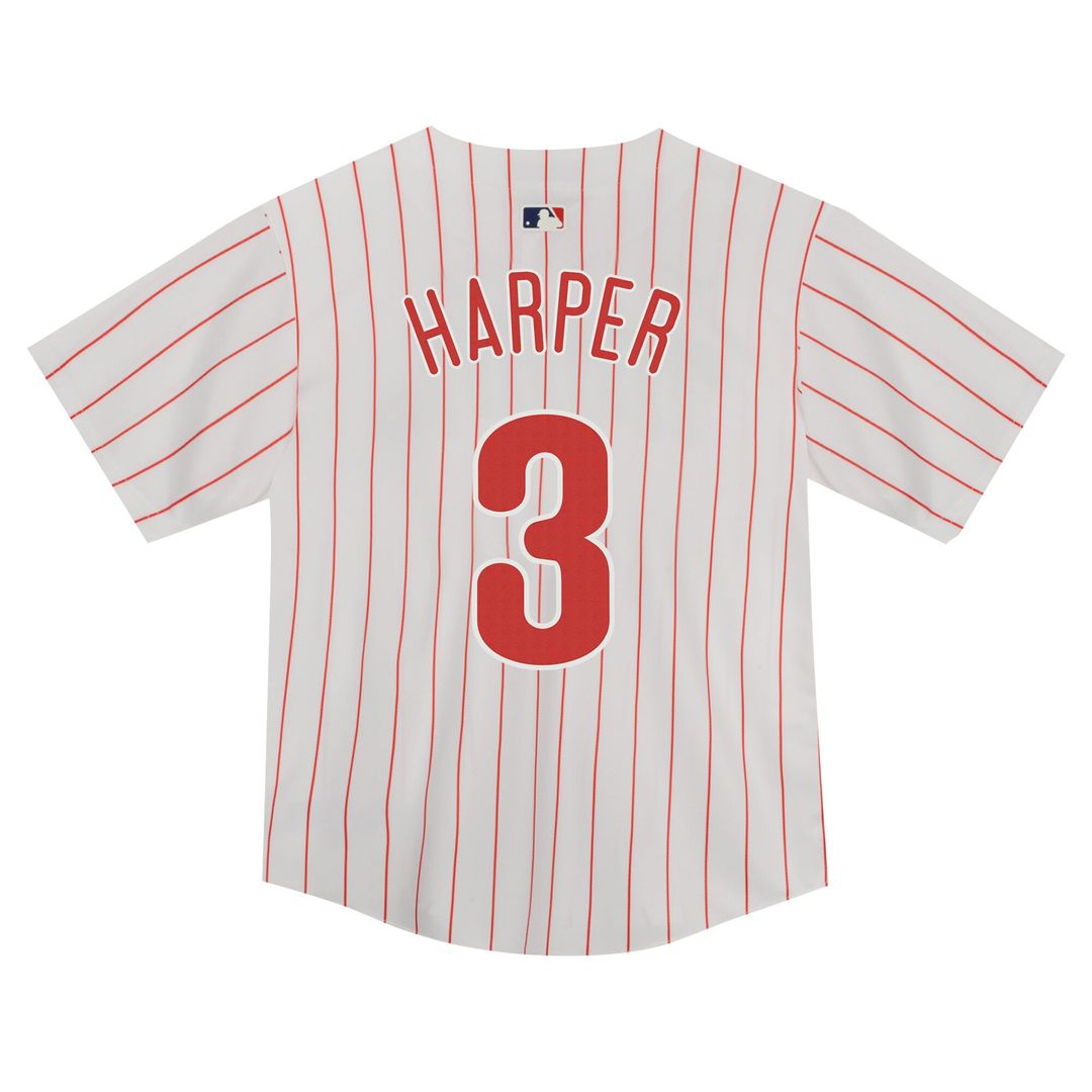 Bryce Harper Philadelphia Phillies Nike Toddler Game Jersey - White Official MLB Team Apparel Baseball Fan Gear