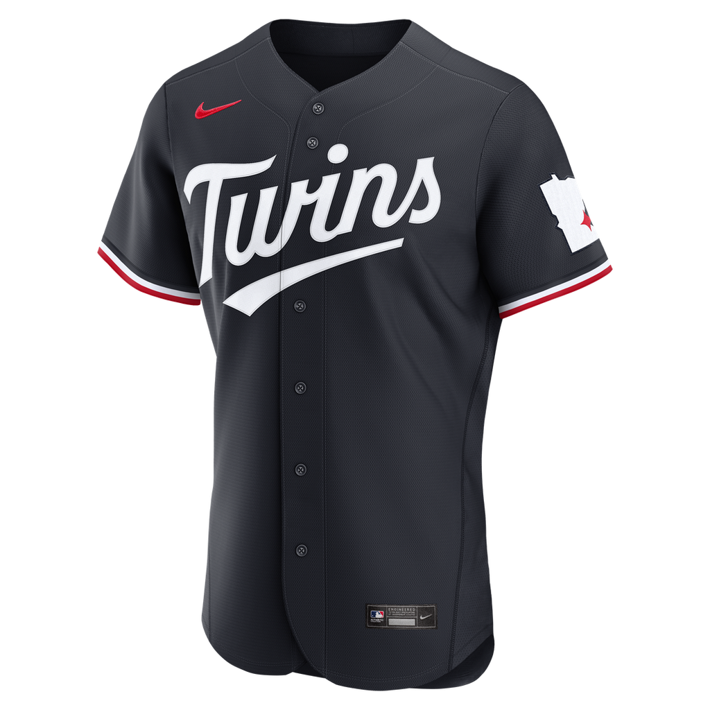 Minnesota Twins Nike Alternate Authentic Jersey - Navy Official MLB Team Apparel Baseball Fan Gear