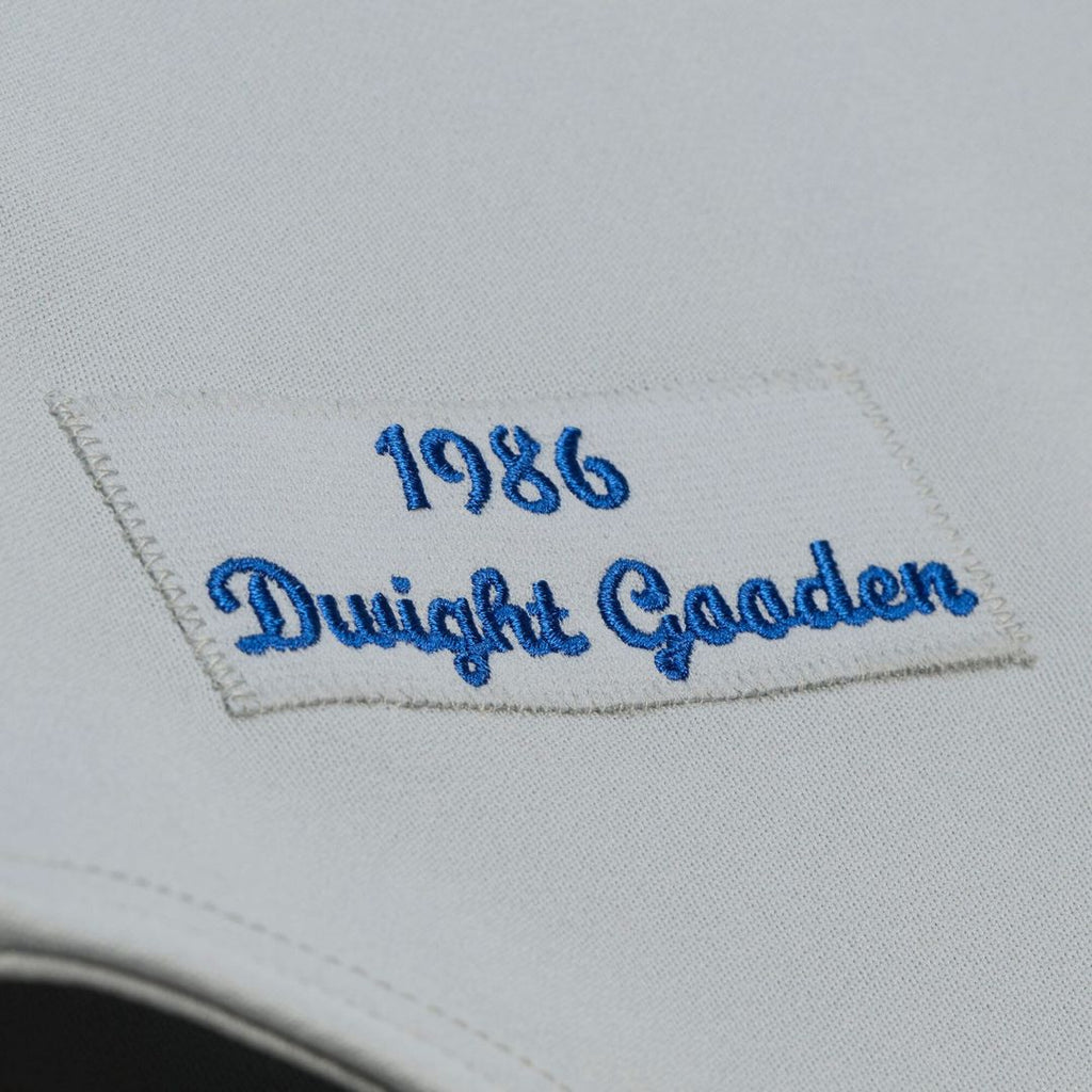 Dwight Gooden New York Mets Mitchell & Ness 1986 Authentic Jersey - White Official MLB Team Apparel Baseball Fan Gear