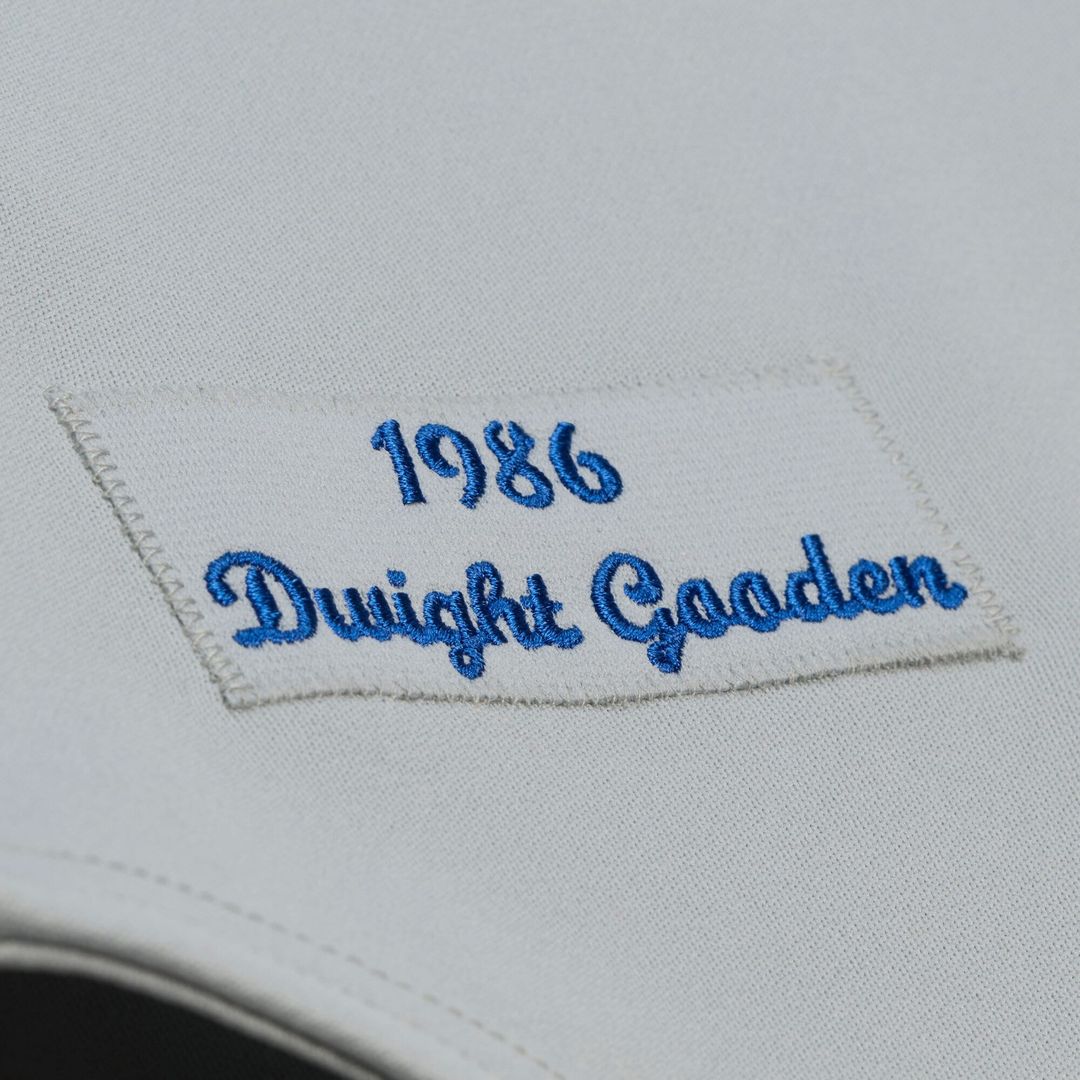 Dwight Gooden New York Mets Mitchell & Ness 1986 Authentic Jersey - White Official MLB Team Apparel Baseball Fan Gear