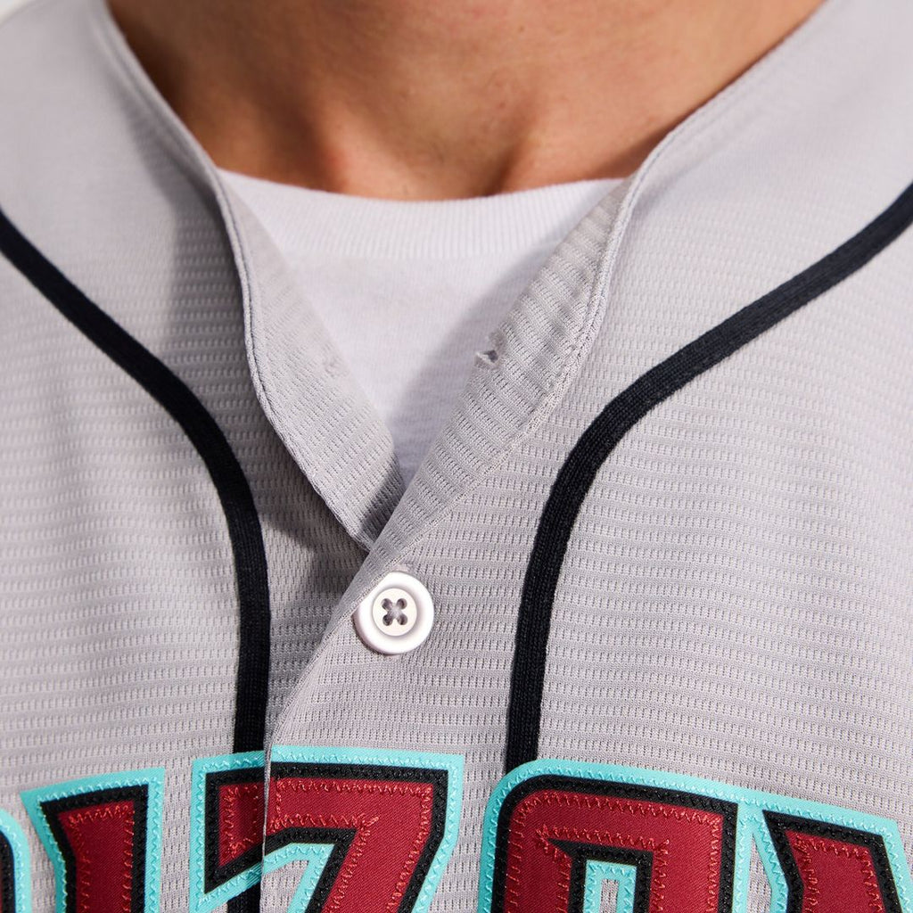 Corbin Carroll Arizona Diamondbacks Nike Alternate 2 Replica Jersey - Crimson Official MLB Team Apparel Baseball Fan Gear