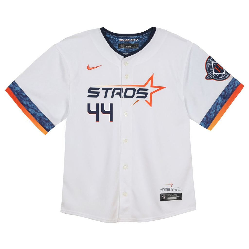 Yordan Alvarez Houston Astros Toddler City Connect 2025 Limited Jersey - White Official MLB Team Apparel Baseball Fan Gear