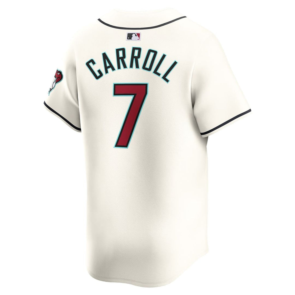 Corbin Carroll Arizona Diamondbacks Nike Youth Home Limited Player Jersey - White Official MLB Team Apparel Baseball Fan Gear