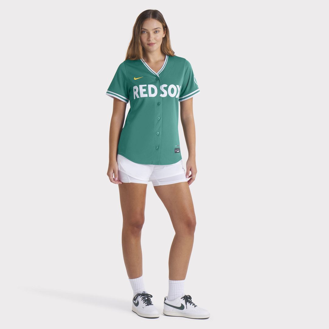 Boston Red Sox Nike Women's 2025 City Connect Limited Jersey - Green Official MLB Team Apparel Baseball Fan Gear