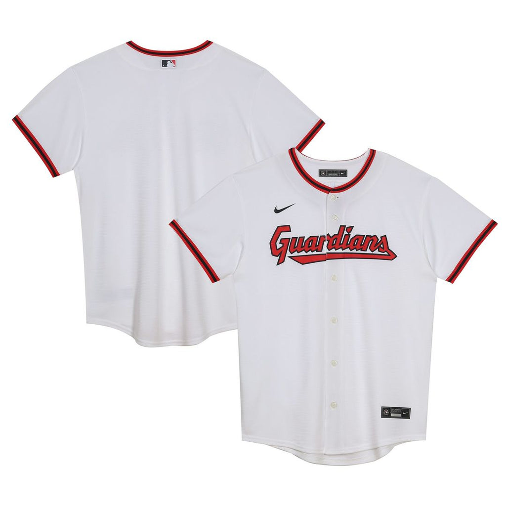 Cleveland Guardians Nike Toddler Home Blank Replica Jersey - White Official MLB Team Apparel Baseball Fan Gear