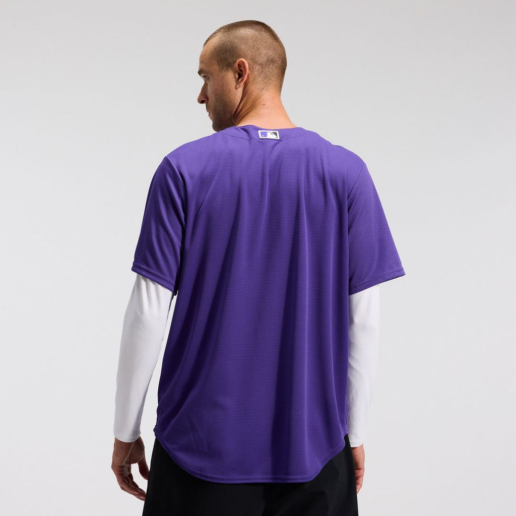 Colorado Rockies Nike Alternate Replica Team Jersey - Purple Official MLB Team Apparel Baseball Fan Gear