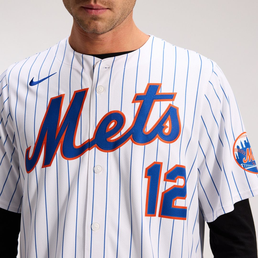 Francisco Lindor New York Mets Nike Home Limited Jersey - White Official MLB Team Apparel Baseball Fan Gear