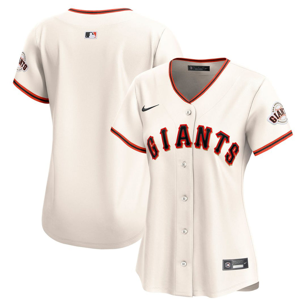 San Francisco Giants Nike Women's Home Limited Jersey - Cream Official MLB Team Apparel Baseball Fan Gear