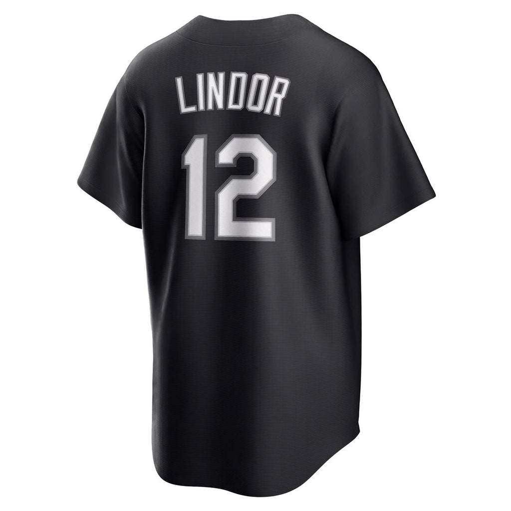 Francisco Lindor New York Mets Nike Replica Player Jersey - Black Official MLB Team Apparel Baseball Fan Gear