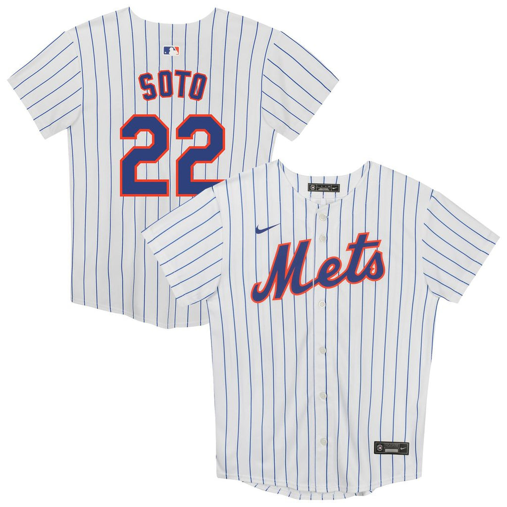 Juan Soto New York Mets Nike Preschool Home Game Jersey - White Official MLB Team Apparel Baseball Fan Gear