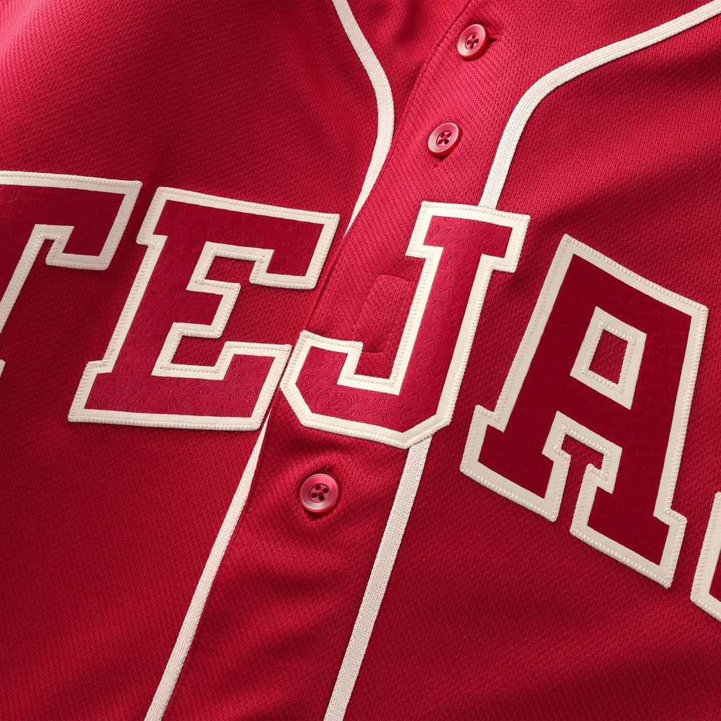 Corey Seager Texas Rangers Nike 2026 City Connect Authentic Sponsor Patch Jersey - Red Official MLB Team Apparel Baseball Fan Gear