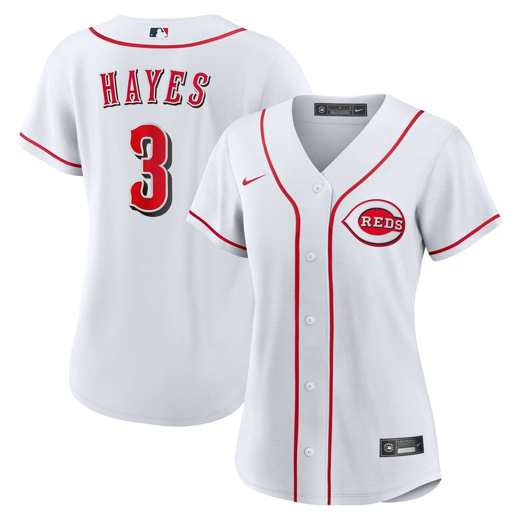 Ke'Bryan Hayes Cincinnati Reds Nike Women's Home Replica Jersey - White Official MLB Team Apparel Baseball Fan Gear