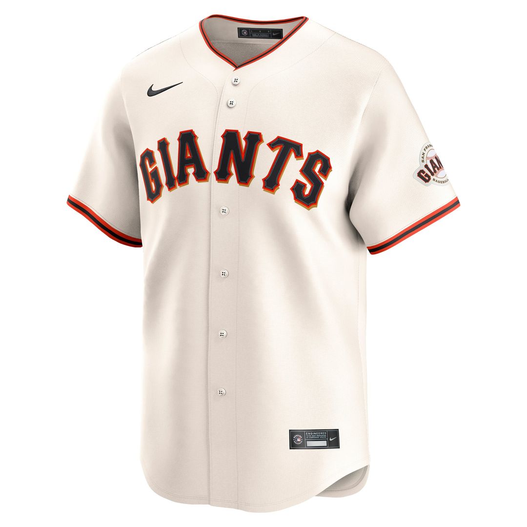 Logan Webb San Francisco Giants Nike Home Limited Player Jersey - Cream Official MLB Team Apparel Baseball Fan Gear