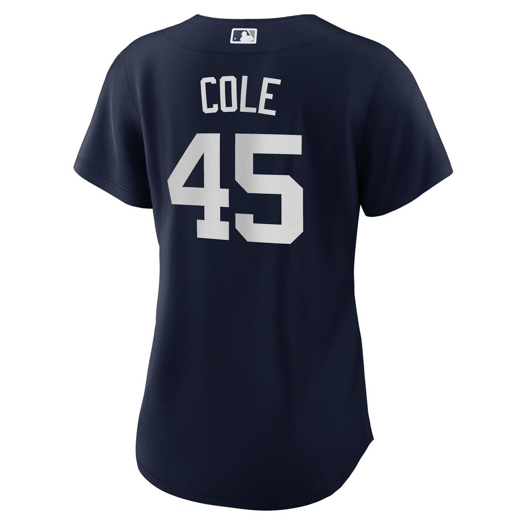 Gerrit Cole New York Yankees Nike Women's Alternate Replica Player Jersey - Navy Official MLB Team Apparel Baseball Fan Gear